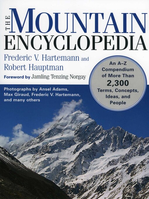 Upplýsingar um The Mountain Encyclopedia eftir Frederic Hartemann - Biðlisti